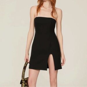 SANDY LIANG Little Black Tube Dress (Walsh Dress) 8